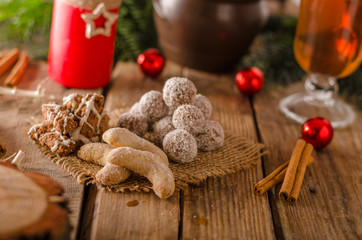 Christmas candy, cookies