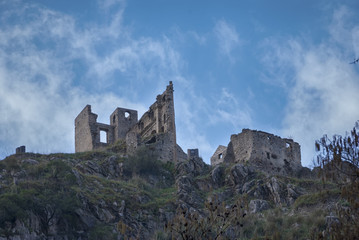 Fototapeta na wymiar Ruin medieval Church