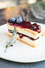 blueberry cheese cake