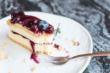 blueberry cheese cake