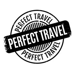 Perfect Travel rubber stamp. Grunge design with dust scratches. Effects can be easily removed for a clean, crisp look. Color is easily changed.