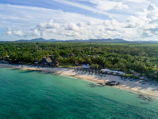 Plage de la côte Est de l'Île Maurice