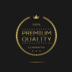 Premium quality label