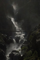 Piccolo escursionista, grande cascata