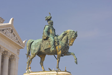 Fototapeta premium Il Colosseo e altri monumenti di Roma. Una città piena di storia. 