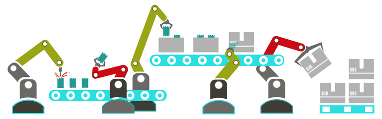 Assembly Line Robots