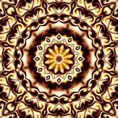 Abstract round pattern