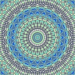 Abstract round pattern