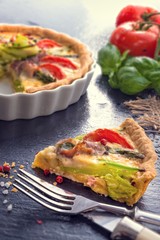 asparagus tart