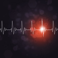 Heart Beat Medocal Background