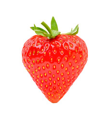Strawberry isolated on the white background