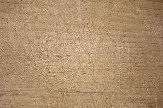 Close up view, stratched old wood background