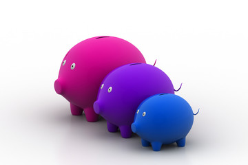 Money savings concept