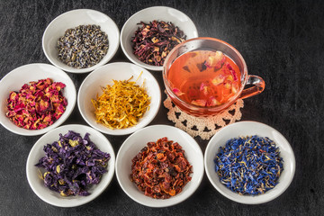 きれいになるハーブティー Colorful blend herb tea

