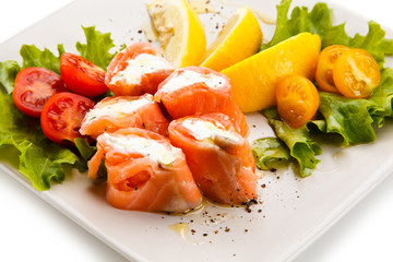 Smoked salmon 