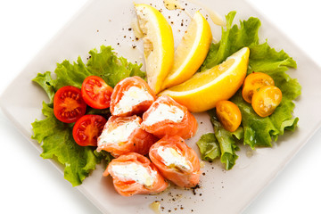 Smoked salmon 