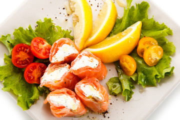 Smoked salmon 