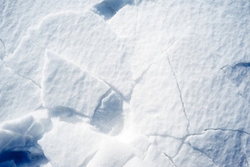 Rift texture snow