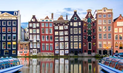 Küchenrückwand glas motiv Amsterdam, Niederlande © Alexi Tauzin