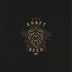 Craft beer logo 