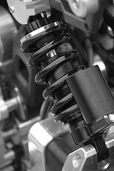 Naklejka premium modern powerful engine