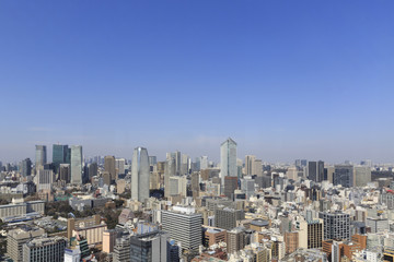 Obraz premium 東京都市風景
