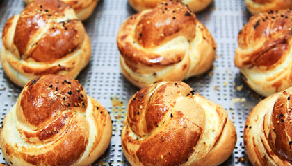 typical Turkish owen product pastry pogaca