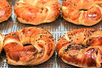 typical Turkish owen product pastry pogaca