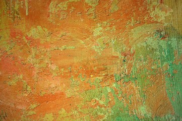 Chaotic brushed of oil colors. Useful for texture or background.