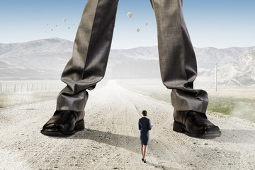 Domination and superiprity    . Mixed media