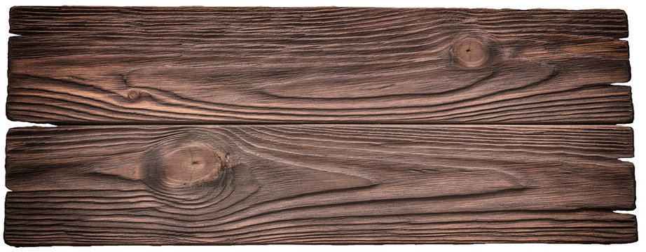 Fototapeta Old dark wood planks texture background plate