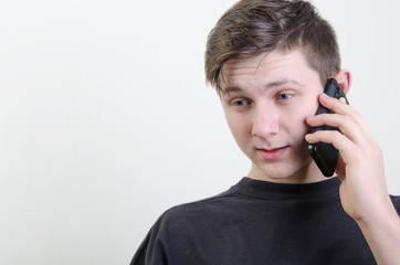 man with phone