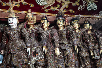 Myanmar - Burma - Mandalay - Marionettenbauer