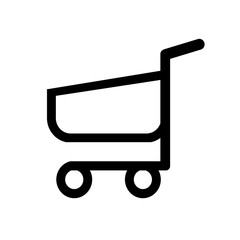 shopping cart trolley icon