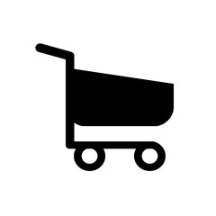 shopping cart trolley icon
