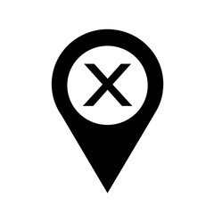 Map pointer pin icon Vector Illustration