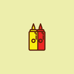 Mustard and Sauce Icon