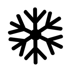 Snowflake icon vector illustration