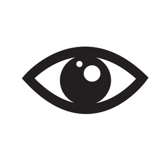 Eye icon vector illustration