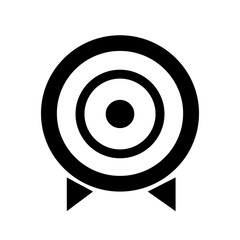 Target icon vector illustration