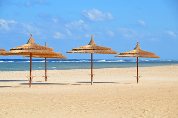 Beach in Marsa Alam, Egypt - obrazy, fototapety, plakaty