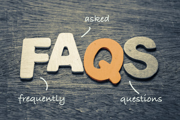 FAQs - obrazy, fototapety, plakaty