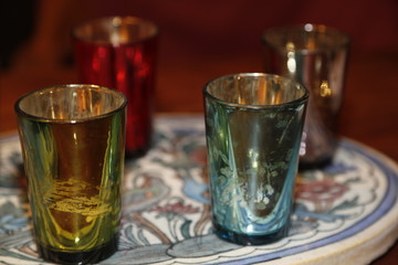 glas windlicht kerze