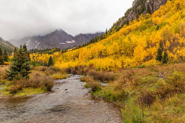 Autumn at Maroon Bells Aspen Colroado