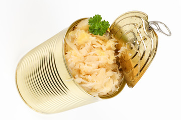 Sauerkraut in Konservendose © Andre Bonn
