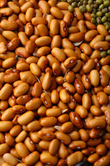 Food pattern, raw beans