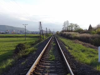 Obraz premium Track to nowhere