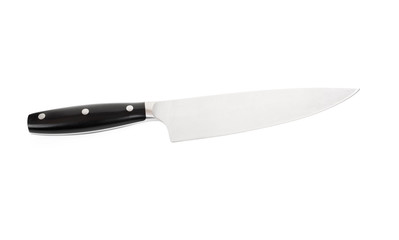 Kitchen knife isolated on white background. 
