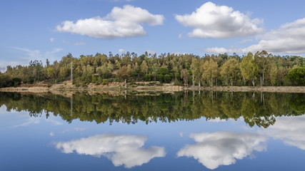 Landscape with reflection