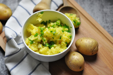 Mashed potatoes - food photography